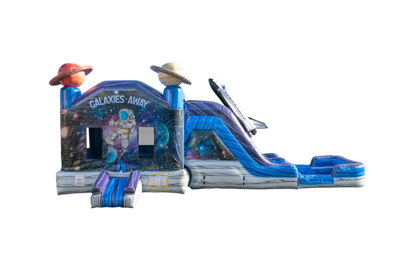 Inflatable combo unit
