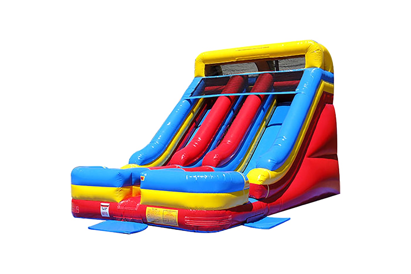 Dry slide inflatable