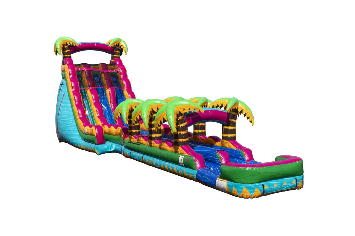 Commercial water slide